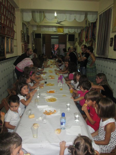 Merienda de infantiles