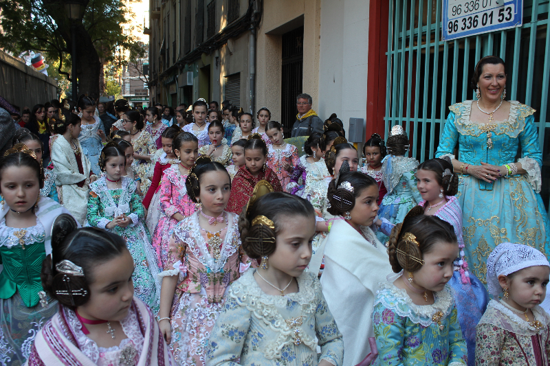 Recogida de premios infantil