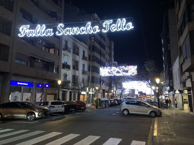 Iluminación Fallas 2020