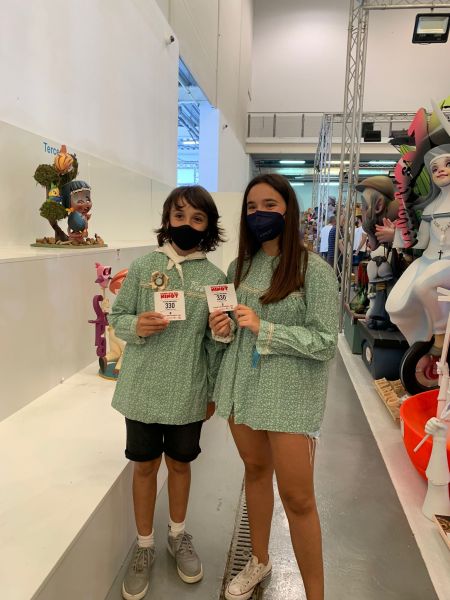 Recogida del ninot infantil