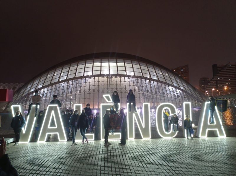 Recogida del ninot y charanga Fallas 2022
